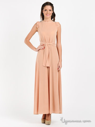 Платье Be In, цвет цвет бежевый