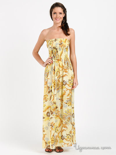 Сарафан Be In, цвет цвет желтый