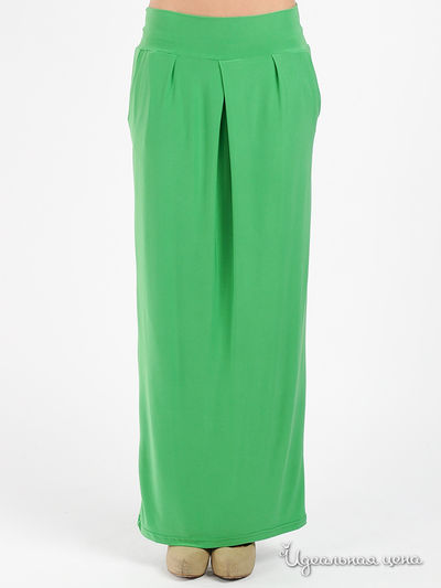 Юбка Be In, цвет цвет зеленый
