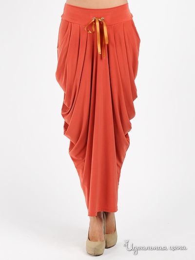 Юбка Be In, цвет цвет кирпичный