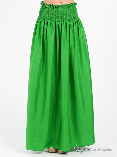 Юбка Be In, цвет цвет зеленый