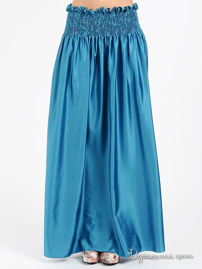 Юбка Be In, цвет цвет темно-бирюзовый