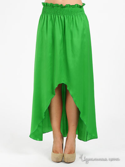 Юбка Be In, цвет цвет зеленый