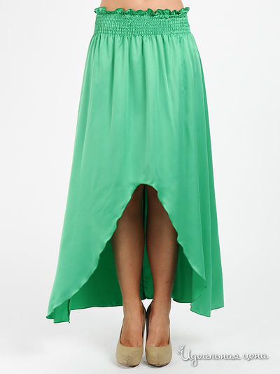 Юбка Be In, цвет цвет зеленый