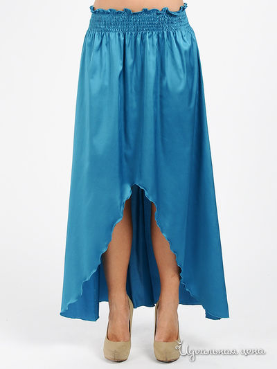 Юбка Be In, цвет цвет темно-бирюзовый