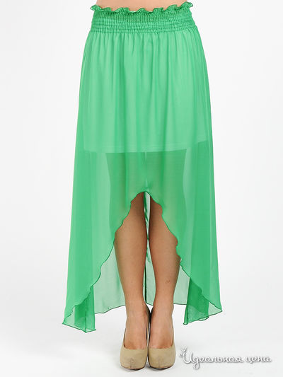 Юбка Be In, цвет цвет зеленый
