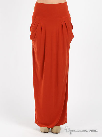 Юбка Be In, цвет цвет кирпичный