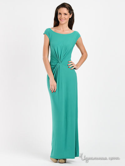 Платье Be In, цвет цвет изумрудный