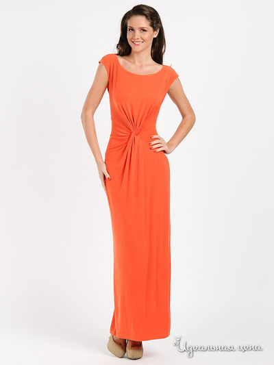 Платье Be In, цвет цвет оранжевый