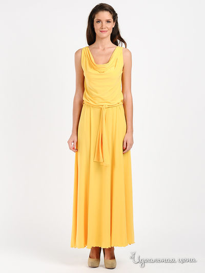 Платье Be In, цвет цвет желтый