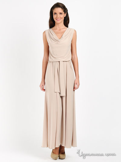 Платье Be In, цвет цвет бежевый