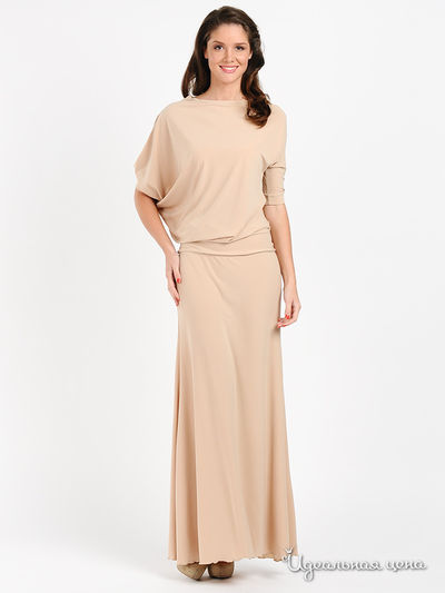 Платье Be In, цвет цвет бежевый