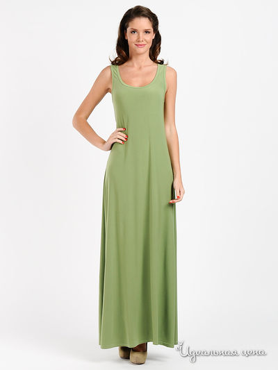 Платье Be In, цвет цвет темно-салатовый