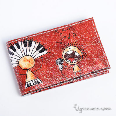 Визитница Кажан, цвет цвет мультиколор