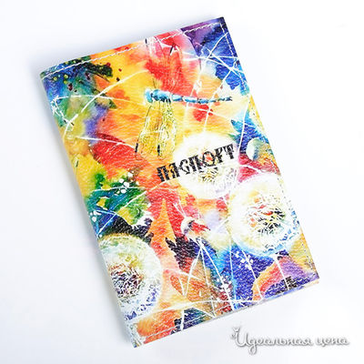Обложка для паспорта Кажан женская, цвет мультиколор