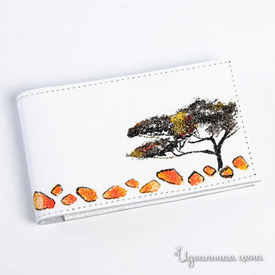 Визитница Кажан, цвет цвет белый