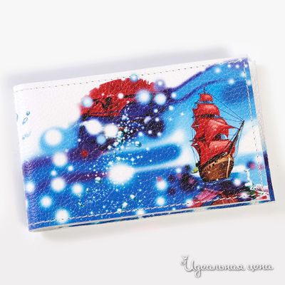 Визитница Кажан, цвет цвет мультиколор