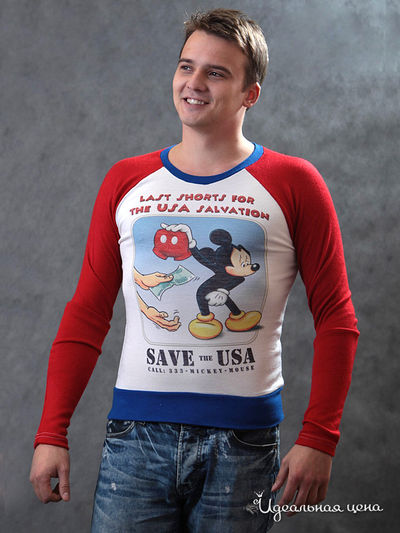 Джемпер Kseniya Knyazeva, цвет цвет белый / красный