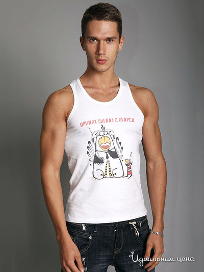 Майка Kseniya Knyazeva, цвет цвет белый