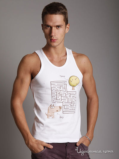 Майка Kseniya Knyazeva, цвет цвет белый