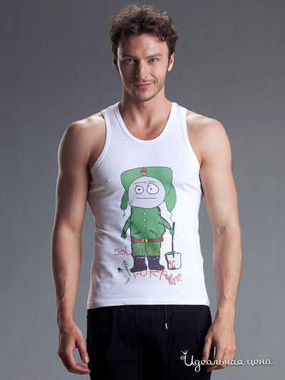 Майка Kseniya Knyazeva, цвет цвет белый