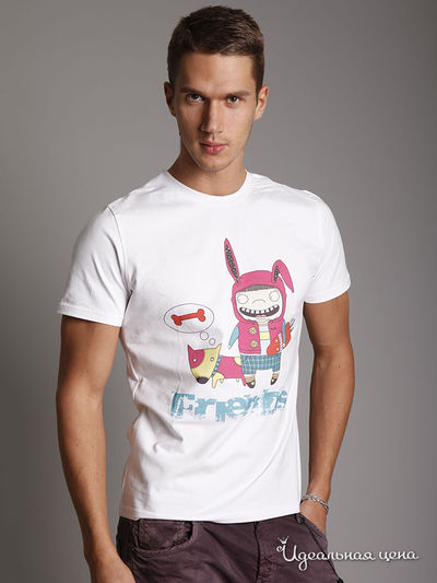 Футболка Kseniya Knyazeva, цвет цвет белый