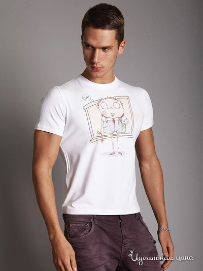 Футболка Kseniya Knyazeva, цвет цвет белый