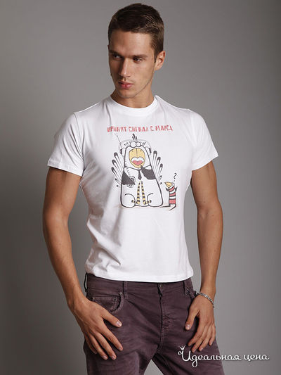 Футболка Kseniya Knyazeva, цвет цвет белый