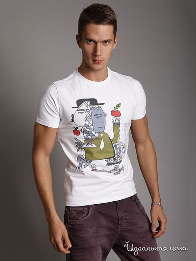 Футболка Kseniya Knyazeva, цвет цвет белый