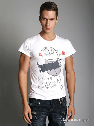 Футболка Kseniya Knyazeva, цвет цвет белый