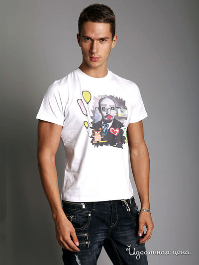 Футболка Kseniya Knyazeva, цвет цвет белый
