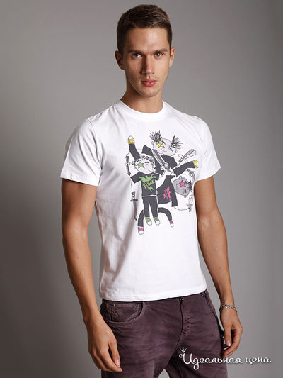 Футболка Kseniya Knyazeva, цвет цвет белый