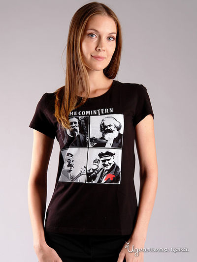 Футболка Kseniya Knyazeva, цвет цвет черный