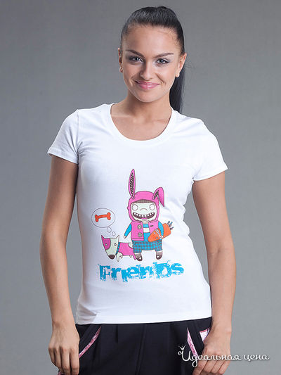 Футболка Kseniya Knyazeva, цвет цвет белый