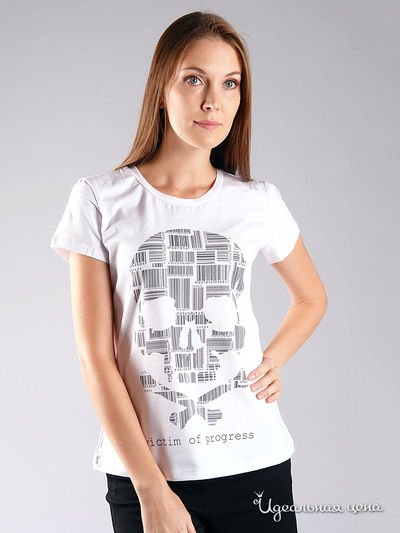 Футболка Kseniya Knyazeva, цвет цвет белый