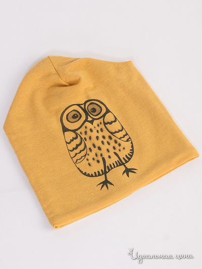 Шапка Kseniya Knyazeva, цвет цвет желтый