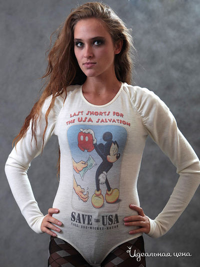 Боди Kseniya Knyazeva, цвет цвет молочный