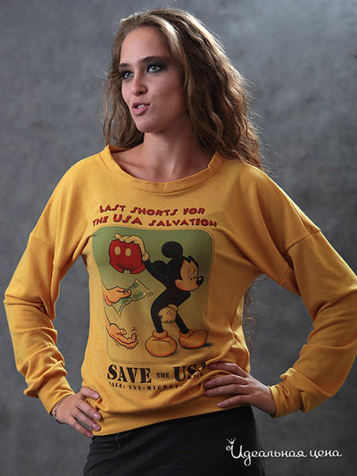 Джемпер Kseniya Knyazeva, цвет цвет желтый