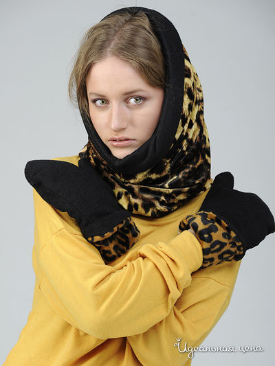 Капор Kseniya Knyazeva, цвет цвет леопардовый