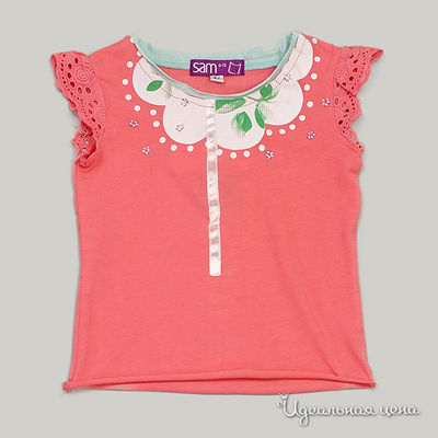 Футболка Sam13, цвет цвет коралловый