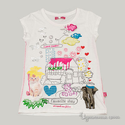 Туника Sam13, цвет цвет белый