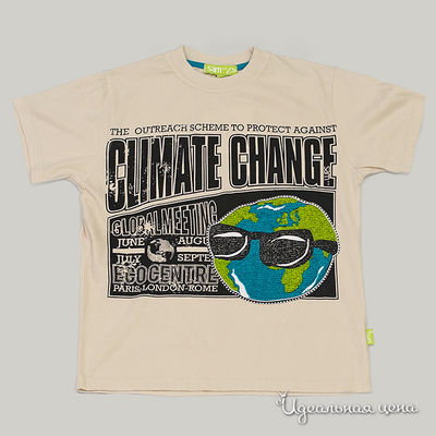 Футболка Sam13, цвет цвет бежевый