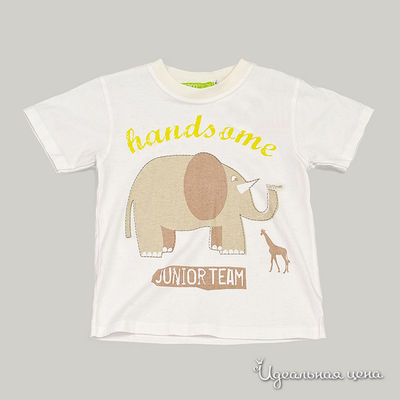 Футболка Sam13, цвет цвет белый / бежевый