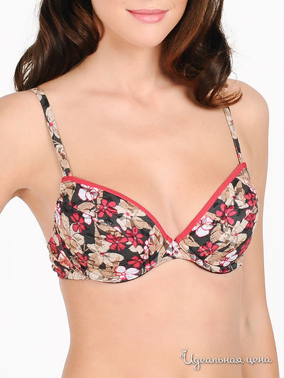 Бюстгальтер Laumelle, цвет цвет красный / черный