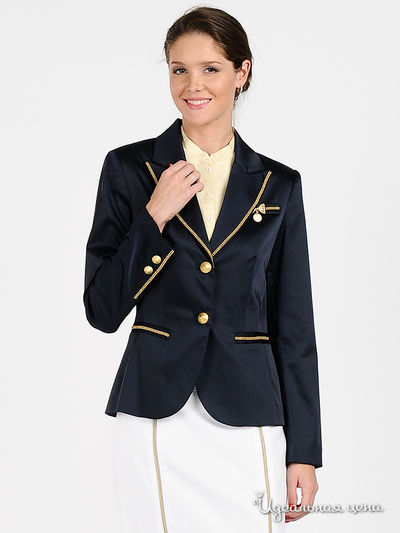 Жакет Rocco Barocco, цвет цвет синий