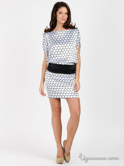 Платье Rocco Barocco, цвет цвет белый / голубой