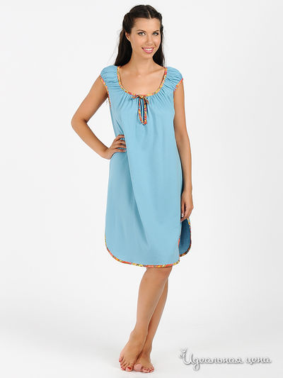 Сорочка Vaide, цвет цвет серо-голубой