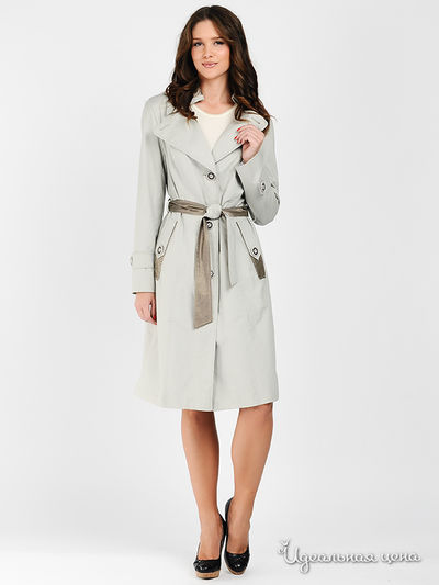 Плащ Мультибренд, цвет цвет серый