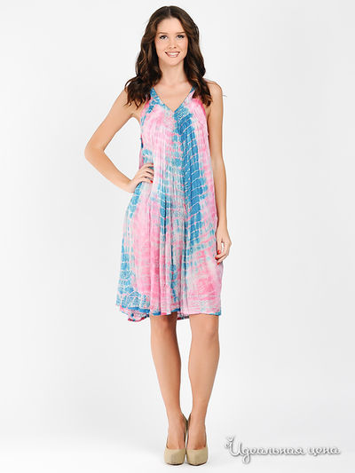 Сарафан Мультибренд, цвет цвет розовый / голубой