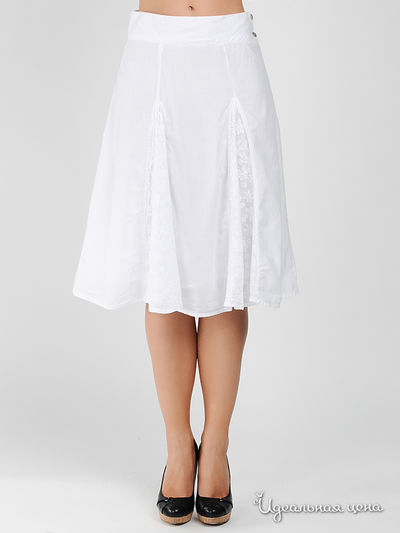 Юбка Manvi, цвет цвет белый